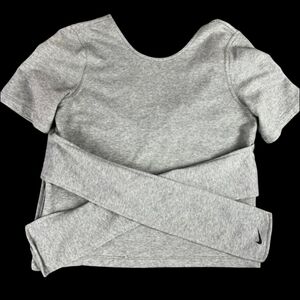 Nike Women's Long Sleeve Gray Tee